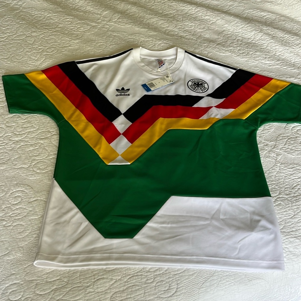 German National Team Mashup Soccer Jersey Shirt Kit Large
